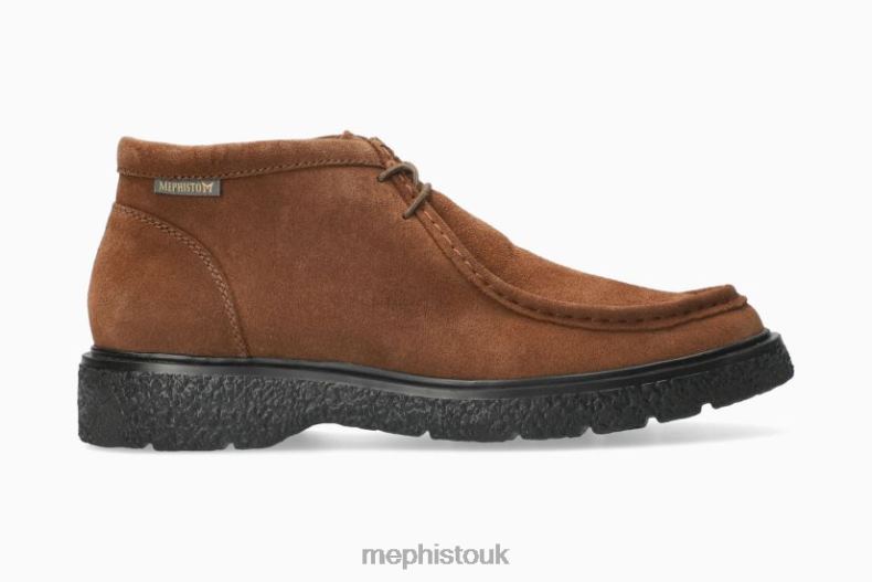 Men F0ND2648 EVRARD BROWN Mephisto Boots