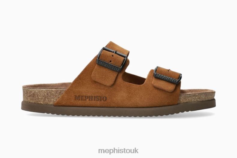 Men F0ND2480 NERIO TOBACCO Mephisto Sandals