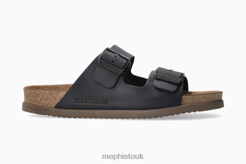 Men F0ND2481 NERIO NAVY Mephisto Sandals