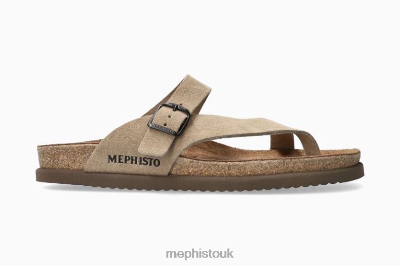 Men F0ND2482 NIELS WARM GREY Mephisto Sandals
