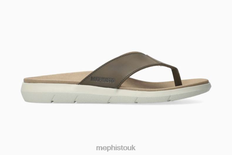 Men F0ND2487 CHARLY KHAKI Mephisto Sandals