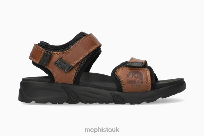 Men F0ND2565 TITO HAZELNUT Mephisto Sandals