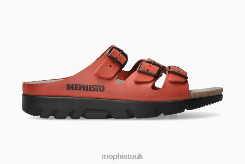 Men F0ND2570 ZACH FIT. RED Mephisto Sandals