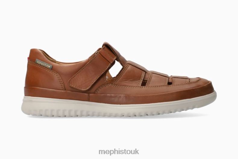 Men F0ND2643 TAREK HAZELNUT Mephisto Sandals
