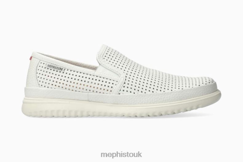 Men F0ND2471 TIAGO WHITE Mephisto Slip on
