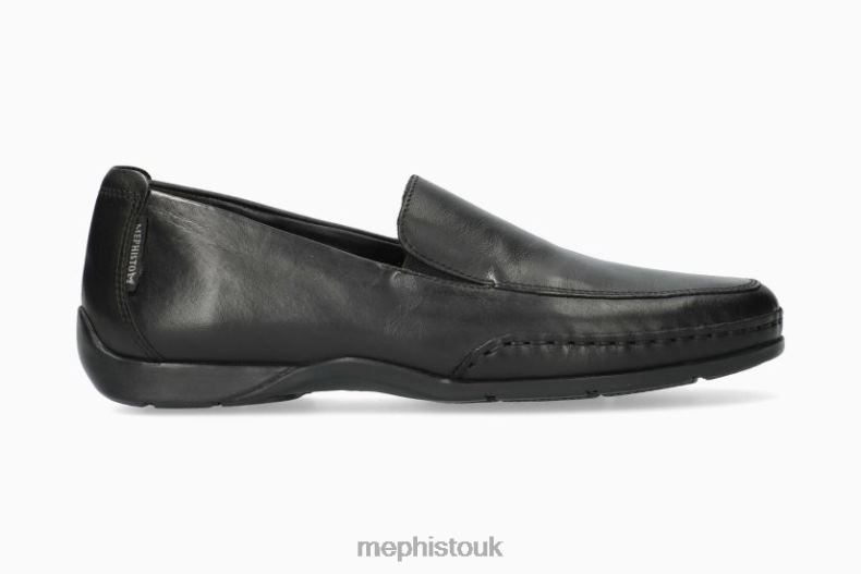 Men F0ND2537 EDLEF BLACK Mephisto Slip on