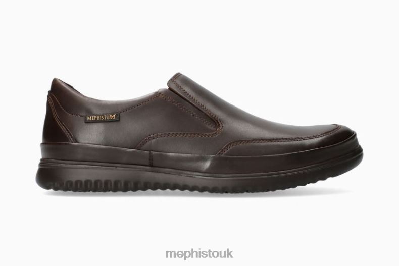 Men F0ND2623 TWAIN BROWN Mephisto Slip on