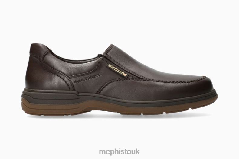 Men F0ND2630 DAVY DARK BROWN Mephisto Slip on