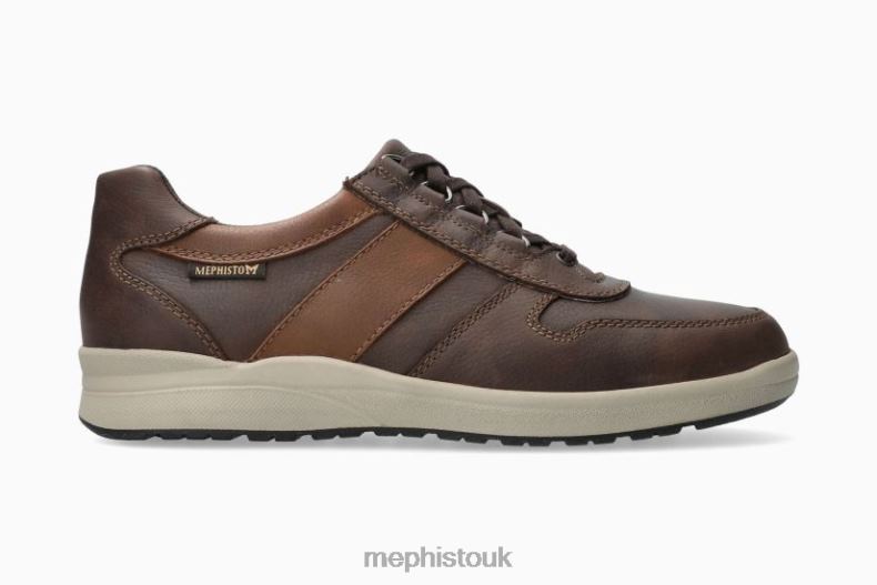Men F0ND2511 VALERIAN DARK BROWN Mephisto Sneakers