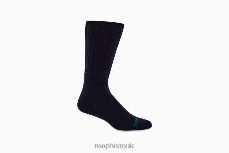Women F0ND2414 NEWPORT SOCK BLACK Mephisto Socks