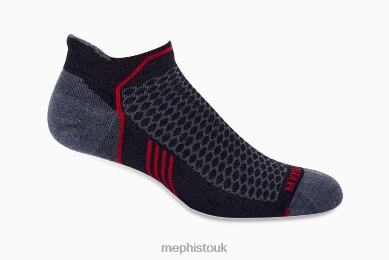 Women F0ND2427 CROSSTRAIL M SOCK BLACK Mephisto Socks