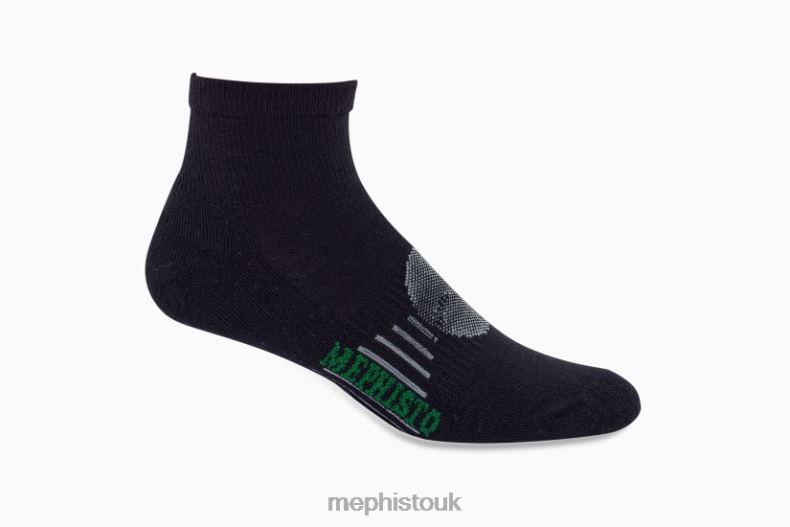 Women F0ND2432 BOCA SOCK BLACK Mephisto Socks