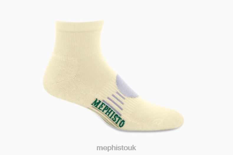 Women F0ND2437 BOCA SOCK WHITE Mephisto Socks