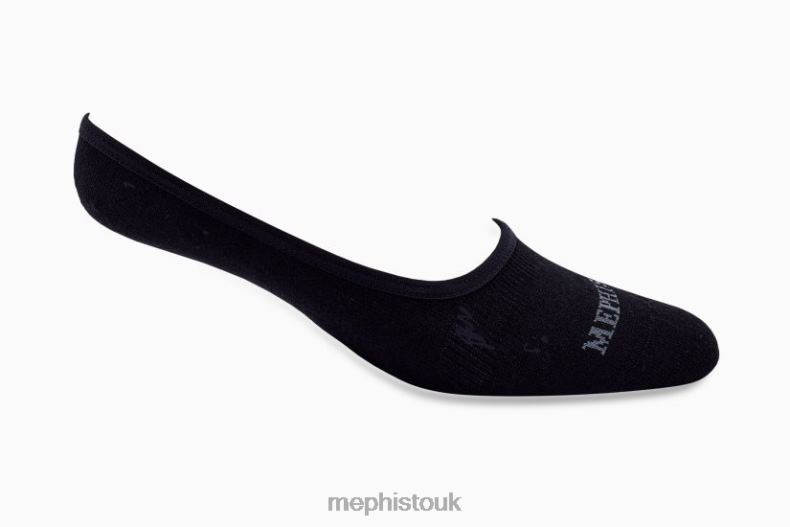 Women F0ND2446 SO-LO SOCK BLACK Mephisto Socks