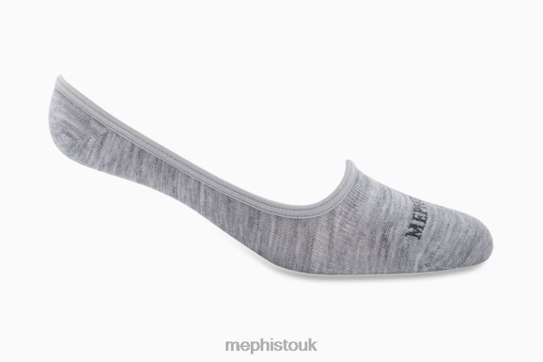 Women F0ND2456 SO-LO SOCK GREY Mephisto Socks