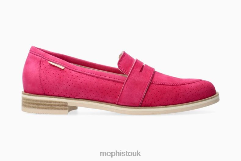 Women F0ND218 HADELE PERF FUCHSIA Mephisto Flats
