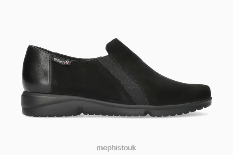 Women F0ND2328 ROMEA BLACK Mephisto Flats