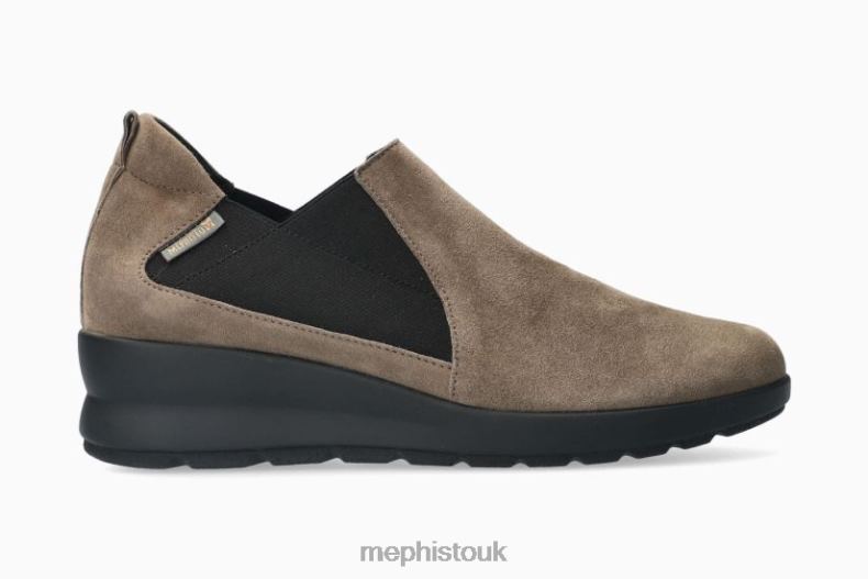 Women F0ND2329 PAVLOVA WALNUT Mephisto Flats