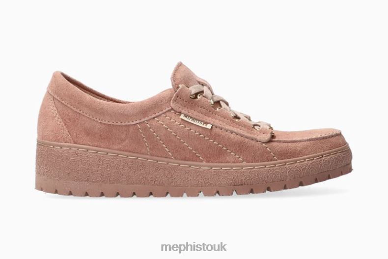 Women F0ND2340 LADY OLD PINK Mephisto Flats