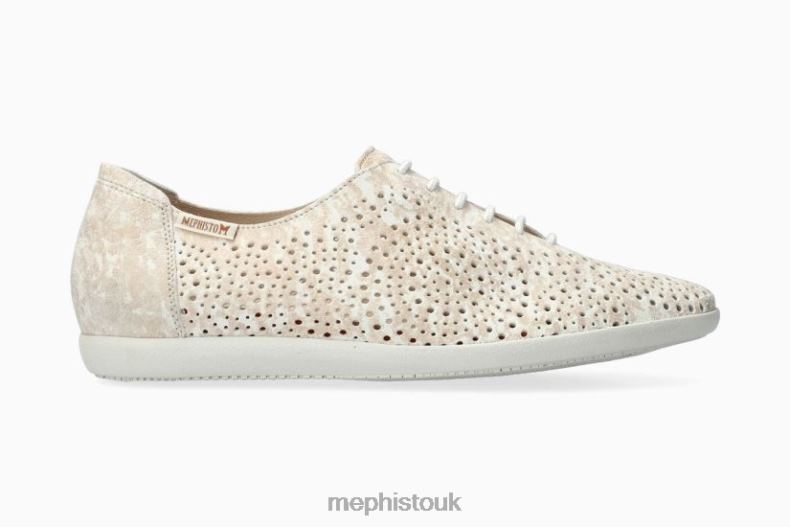 Women F0ND259 KATIE SUN LIGHT SAND Mephisto Flats
