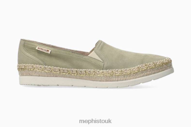 Women F0ND26 VALINA LIGHT KHAKI Mephisto Flats