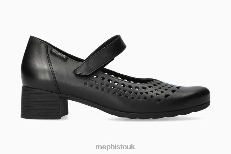 Women F0ND2105 GILIA PERF BLACK Mephisto Heels