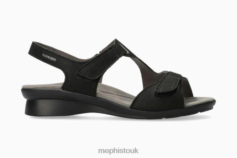 Women F0ND2122 PARIS BLACK Mephisto Sandals