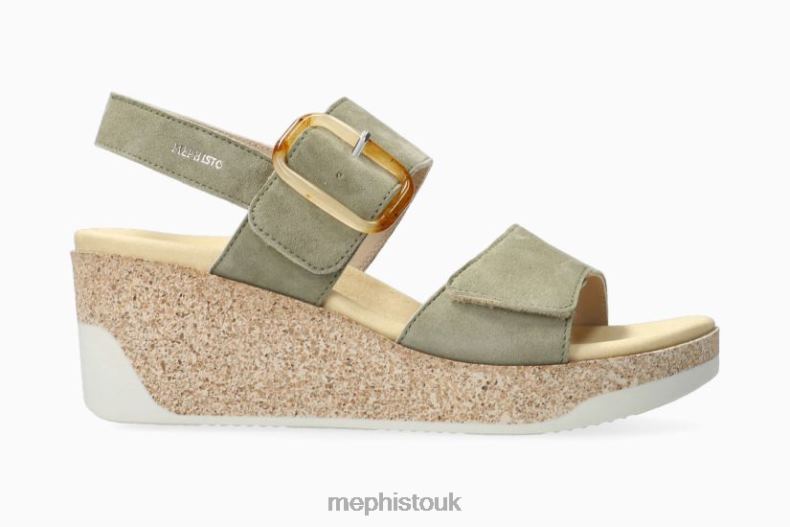 Women F0ND2133 GIULIA LIGHT KHAKI Mephisto Sandals