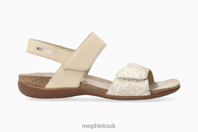 Women F0ND2137 AGAVE NUDE Mephisto Sandals