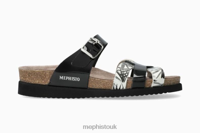 Women F0ND2143 HELMA BLACK Mephisto Sandals