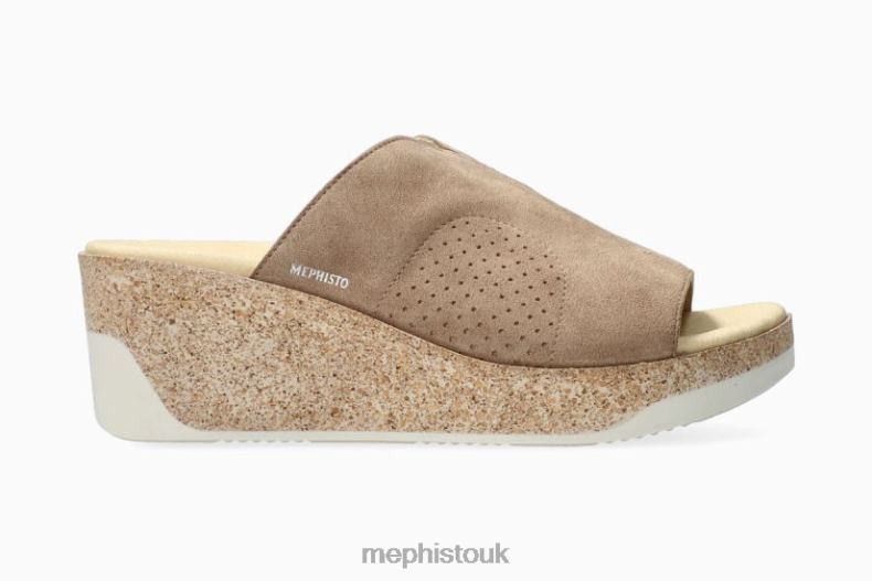 Women F0ND2160 GIULETTA LIGHT TAUPE Mephisto Sandals