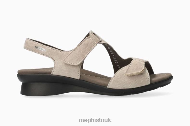 Women F0ND2162 PARIS LIGHT TAUPE Mephisto Sandals