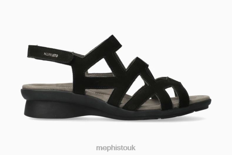 Women F0ND2168 PAMELA BLACK Mephisto Sandals