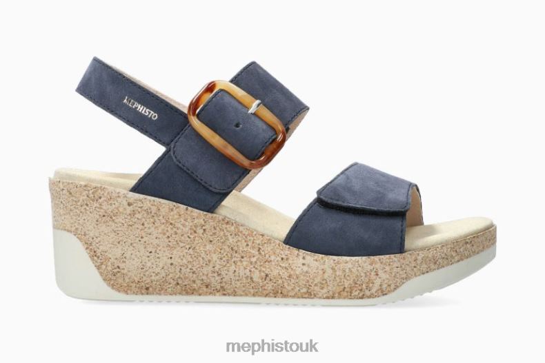 Women F0ND2169 GIULIA JEANS BLUE Mephisto Sandals
