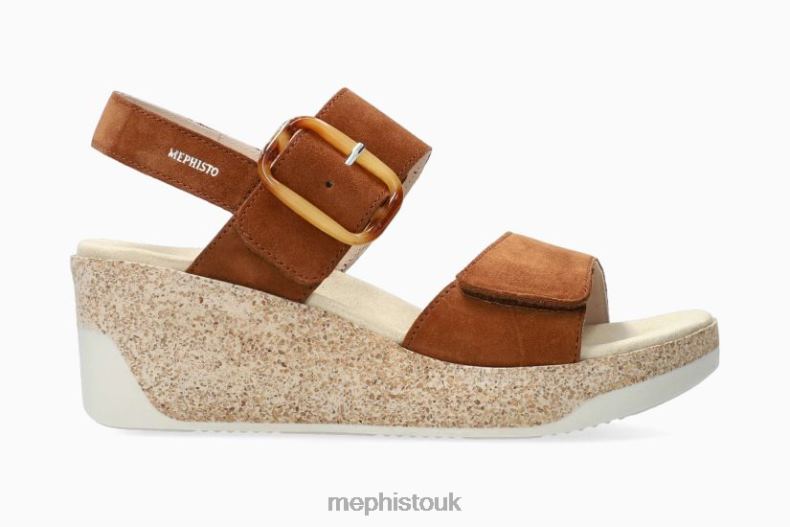 Women F0ND2170 GIULIA HAZELNUT Mephisto Sandals