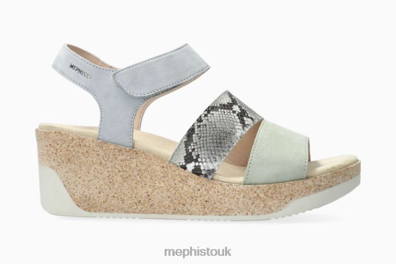 Women F0ND2182 GIANNA GREEN ALMOND Mephisto Sandals