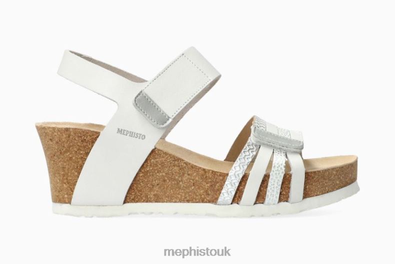 Women F0ND2203 LUCIA WHITE Mephisto Sandals