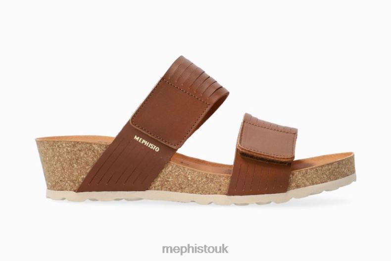 Women F0ND2244 RAQUEL HAZELNUT Mephisto Sandals