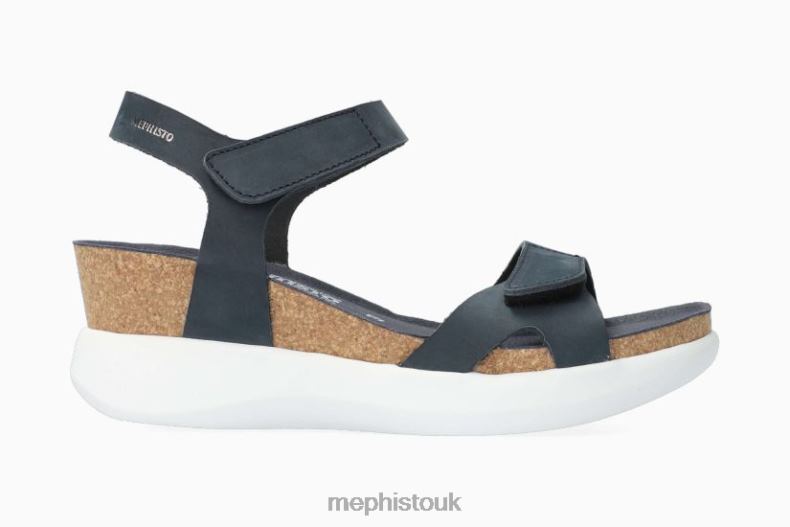 Women F0ND2245 CORALY NAVY Mephisto Sandals