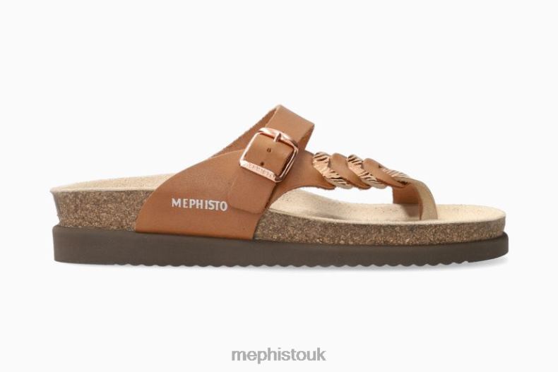 Women F0ND2246 HELEONORE CAMEL Mephisto Sandals