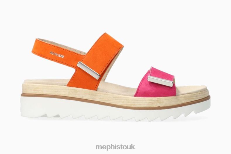 Women F0ND225 DOMINICA FUCHSIA Mephisto Sandals