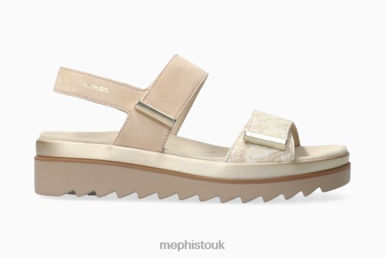 Women F0ND226 DOMINICA LIGHT SAND Mephisto Sandals