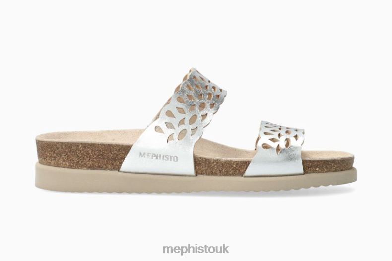 Women F0ND2401 HENNIE SILVER Mephisto Sandals