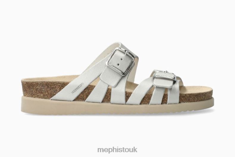 Women F0ND273 HELISA SILVER Mephisto Sandals