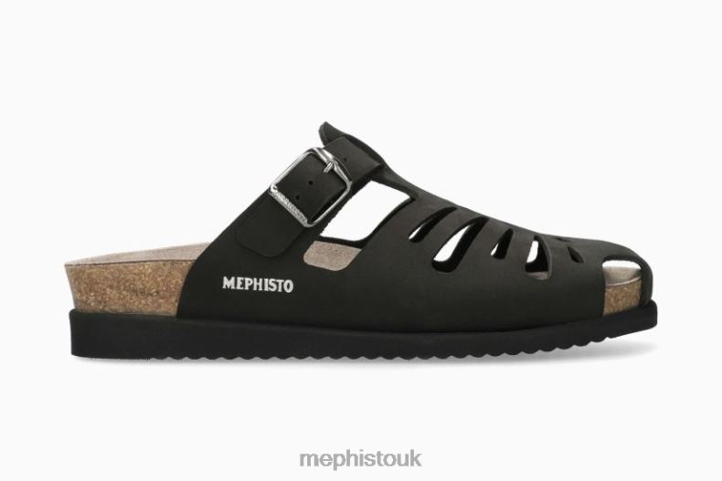Women F0ND274 HEDINA BLACK Mephisto Sandals