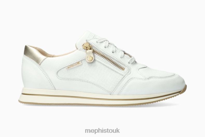 Women F0ND2140 LEENIE WHITE Mephisto Sneakers