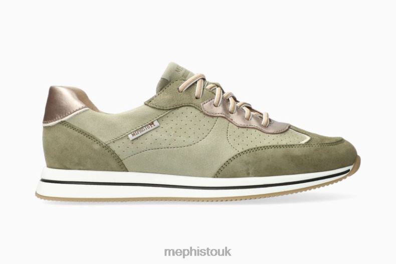 Women F0ND2262 LAURENA LIGHT KHAKI Mephisto Sneakers