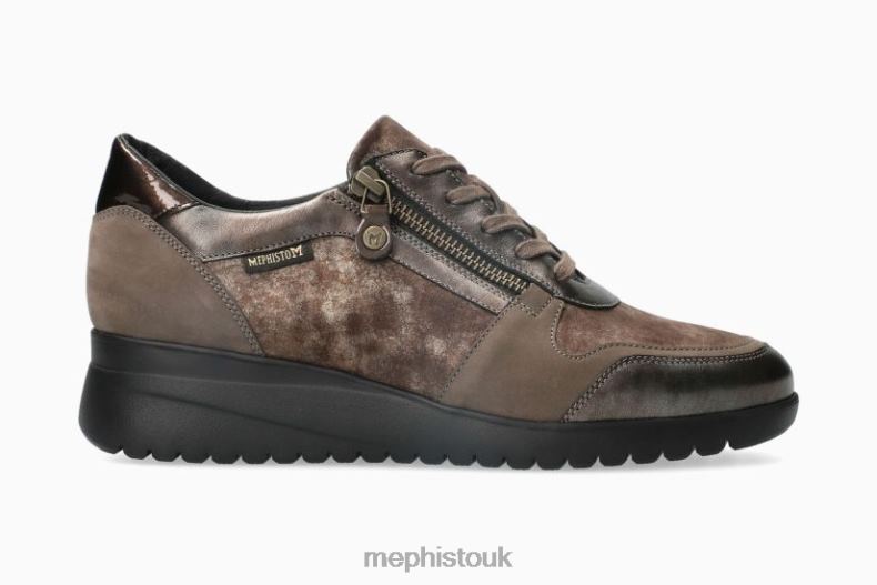 Women F0ND2279 IASMINA WALNUT Mephisto Sneakers
