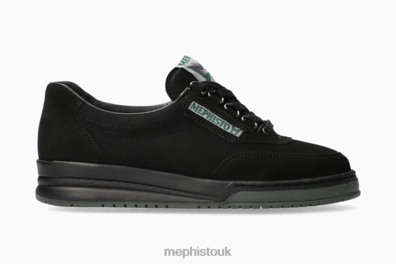 Women F0ND2326 RUSH BLACK Mephisto Sneakers